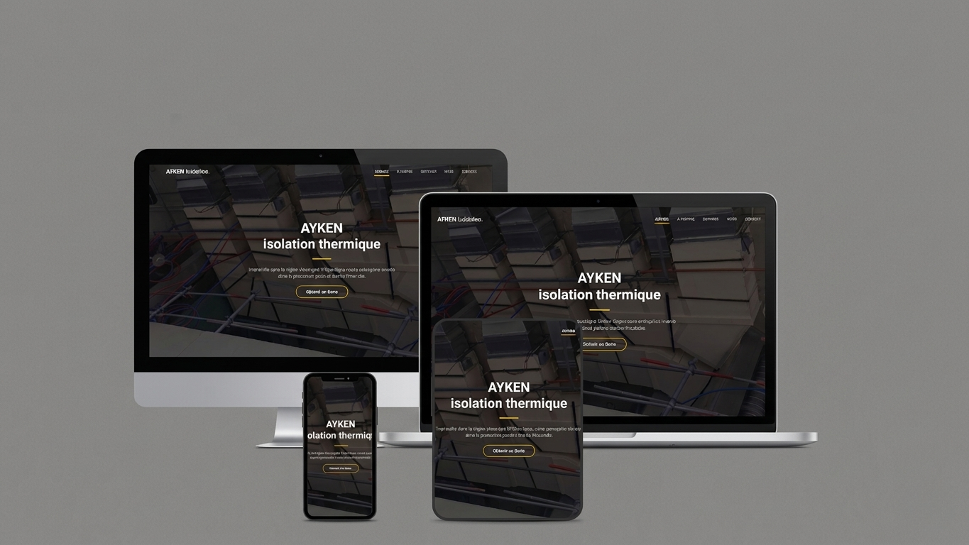 Illustration AYAN Systems – sites web multi-appareils